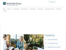 Tablet Screenshot of northsidegroup.com.au